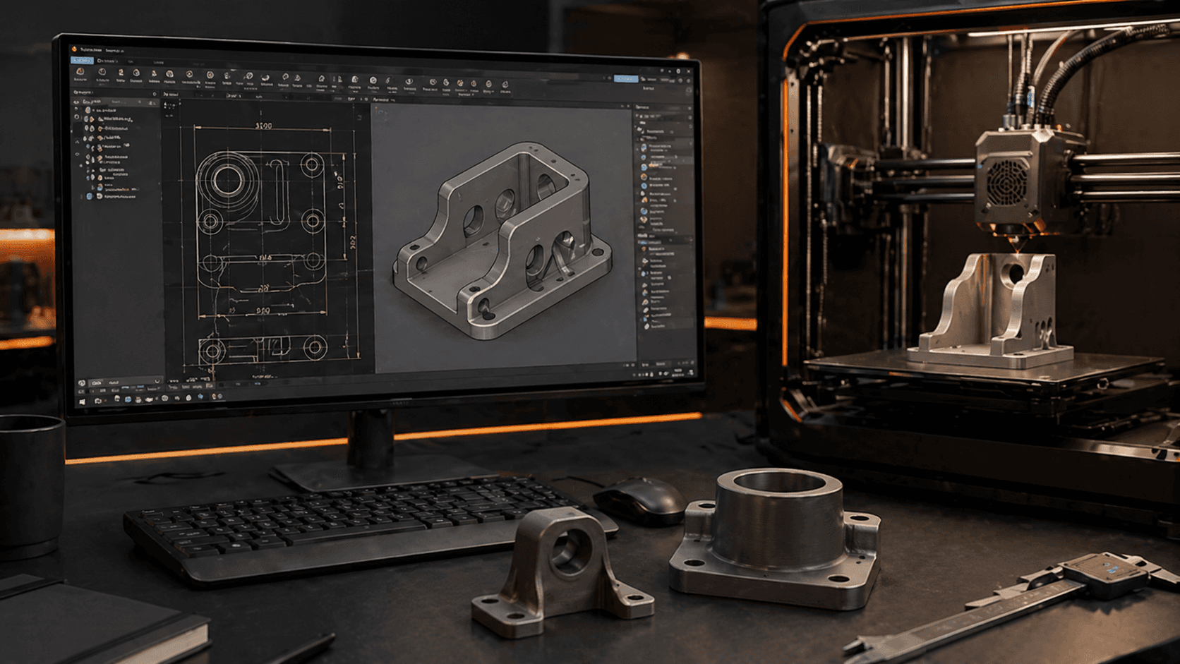Comandă personalizată — serviciu 3DPrintable București